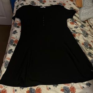 XL Van’s Black Skater Dress
